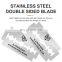 200pcs / Pack Double Edge Blades For Men Shaving Germany Blades Sharp Safety Beard Blades Customized Logo Available