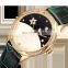 Fashion Low Moq custom Logo diamond Leather watch Ladies Gold Plated Top Brand watch quartz luxury watches women