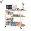 Newest New Arrival 3 Tier Metal Mesh Storage Kitchen Trolley Organizer Cart