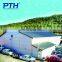 economical prefabricated cowshed and poulailler with steel structure