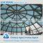 Free design dome space frame glass roof conference hall