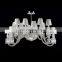 Luxury Hanging Crystal Chandelier Lighting Modern Living Room Hanging Chrome K9 Crystal Chandeliers For Home