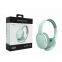Wholesale Hifi Stereo BT Headset Wireless Headphone Macaroon Blue Tooth Gaming on Ear Headphones