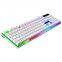 Hot Selling Colorful  Led Hybrid Backlit Mechanical Keyboard Switches RGB 104 Keys Waterproof Gaming Mechanical Keyboards