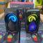 Top seller s11 wired computer speaker usb super bass portable home speakers set audio system glow speaker