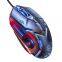 Hot sale G5 usb gaming mouse wired optical 6D key colorful breathing glow hand mouse