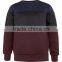 Stylish Wholesale Contrasting Color Mens Crewneck Neoprene Sweatshirts                        
                                                Quality Choice