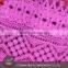 OEM Custom shaped ladies L size fashion designs hollow weave hem purple short skirt for beautiful girl                        
                                                                                Supplier's Choice