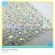 Plastic Diamond Banding Sew on Ss16 4mm Crystal Sky Blue Banding 1x130 Pcs 10 Yards