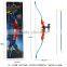 Toy plastic kids play bow and arrow for hunting