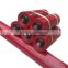Chinese plant sell red steel conveyor belt idler roller