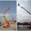 13m, 2015 new compact boom lift /mini electric lift /trailer boom lift
