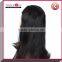 Top quality natural straight indian brazilian cheap virgin human hair u part wig