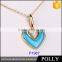 charm models wholesale fashion doll girlfriend gold heart meaningful pendant necklace