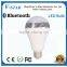 Hot selling Bluetooth LED Bulb, controlled by mobile phone, seven color free to change, with built- in speaker