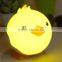 Wholesale Touch Switch Dimmable Little Duck Talbe Lamp USB Rechargeable LED Lamp Kids Night Light