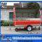 Competitive price mobile food cart/food concession van/snack food trailer with popular design