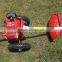Garden machinery brush cutter head kawasaki engine brush cutter with 2 stroke