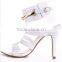 white color strap sandals big size shoes women sandals popularity 2015 night club sandal shoes