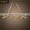 Contemporary chandelier lamp fixtures metal pendant light fixture