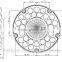 Nichia 3030 3535 60deg High Power LED Plastic lens DK16060-30H1
