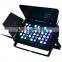 dj background stage lighting 54x3w rgbw/white LED studio wash light