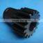 Various transmission pinion cnc machined tooth gear wheels nylon plastic crown gear