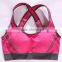 cotton spandex tight sexy bra custom sports top women