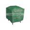 Green color pe anti uv and wateproof rectangle and Circle round big table and chair garden furniture cover