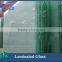 6.38mm,8.38mm,10.76mm laminated glass for buiding glass