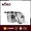 European style steam cooking pot with double layer