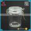 In Stock mini 50ml Glass clip lock jar bottle,Cookie jar,biscuit jar