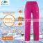 Kids custom-design winter ski pants windproof breathable waterproof