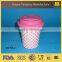 printing cup with silicon lid, porcelain cup with lid                        
                                                Quality Choice