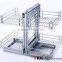 TKK full extension wire kitchen cabinet magic corner