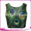 factory price fancy wholesale summer crop tops fancy