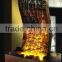 Latest design indoor water fountain with river rocks