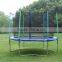 12ft bungee folding trampoline with safety enclosure for sale