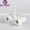 GLD High Quality Brand New Compression Lever Handle Plastic Ball Valve Fitting Double Ferrule