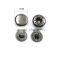 Custom colorful four parts press metal snap button