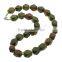 11-22mm Zinc Alloy Lobster Clasp Ruby In Zoisite Necklace