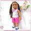 factory oem plastic pvc soft vinyl doll 18 inch with top high quality
