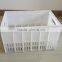 BX0359 24PCS square logistic plastic bottle crate with hole