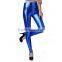 Fashion Ladies Faux Leather High Waisted Leggings