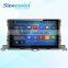 Professional Toyota Highlander 2015 Android Car Audio Video Radio 10.1 Inch Touch Screen Player With Canbus