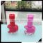 Empty glass nail polish bottle apple shape nail polish bottle