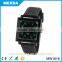 high quality luminous function square dial quartz watch for man