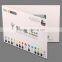 fashion and best price 5"wedding invitation card arabic,lcd screen greeting card