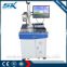 Optical Steel Fiber Laser Marking Machine with Ezcad software handheld plastic glass cup steel silver pendant ring