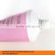 50ml silky hand and body lotion tube packaging with double arylic screw cap